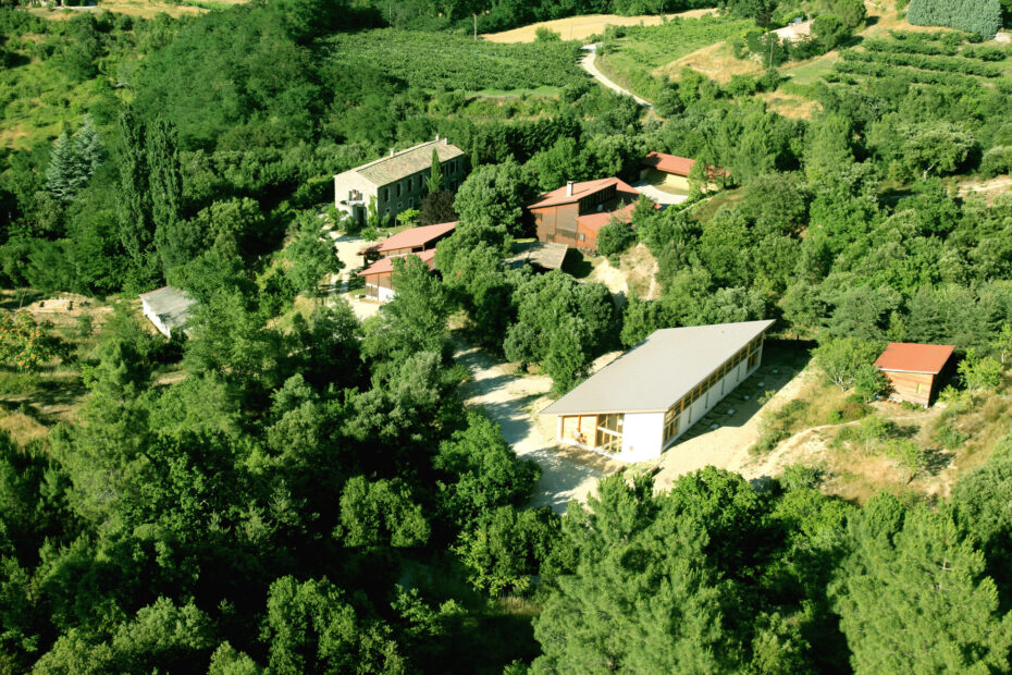 Vue aérienne du Centre.