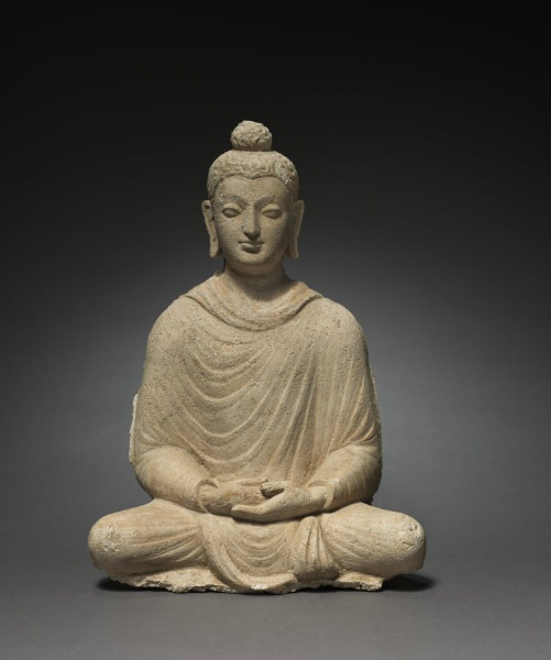 Statue du Bouddha historique.